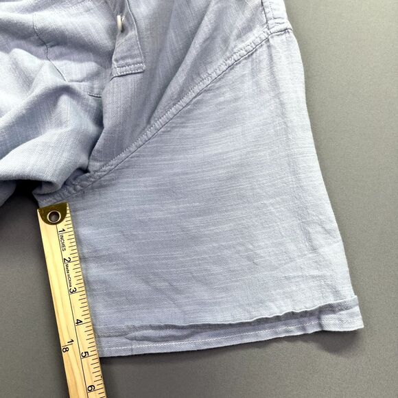 Weatherproof Button Up Shirt Men's XXL Blue White Color Blend 100% Cotton - Picture 9 of 15